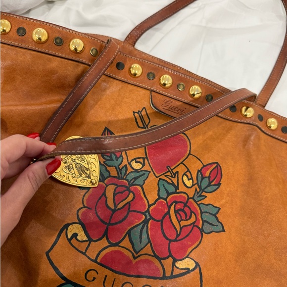 Gucci Babouska tattoo Tote - Picture 8 of 9